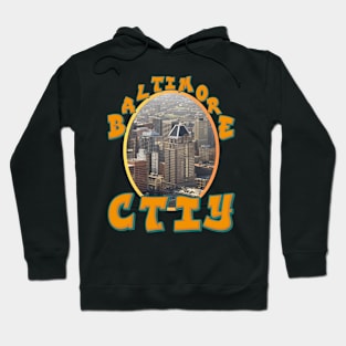 BALTIMORE CITY SKYLINE DESIGN Hoodie